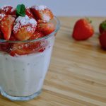 Anijs mascarpone yoghurt met aardbeien, koolhydraatarm recept ~ minder koolhydraten, maximale smaak ~ www.con-serveert.nl