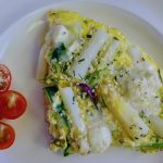 Frittata met asperges en blauwe kaas recept ~ minder koolhydraten, maximale smaak ~ www.con-serveert.nl