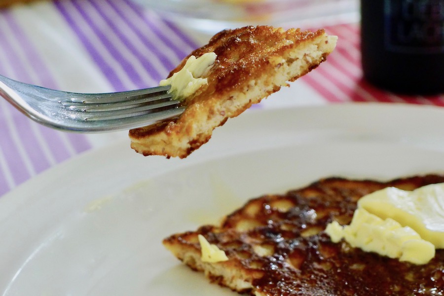 Koolhydraatarme mascarpone pannenkoeken recept ~ minder koolhydraten, maximale smaak ~ www.con-serveert.nl