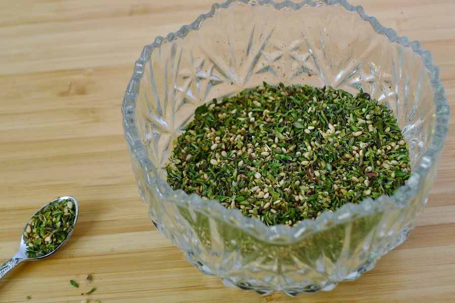 Za'atar, Arabische kruidenmix recept ~ minder koolhydraten, maximale smaak ~ www.con-serveert.nl