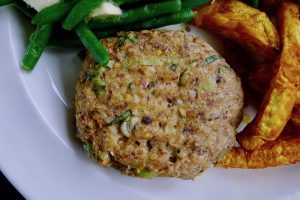 Sardine burgers, glutenvrij en koolhydraatarm recept ~ minder koolhydraten, maximale smaak ~ www.con-serveert.nl