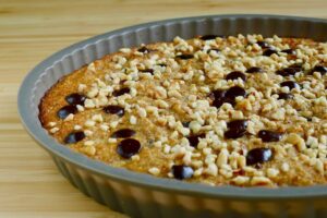 Bananentaart met chocolade recept - koolhydraatarm genieten begint bij con-serveert.nl