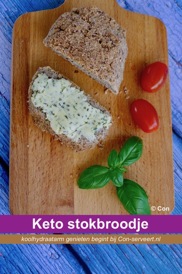 Keto stokbrood recept - koolhydraatarm genieten begint bij con-serveert.nl