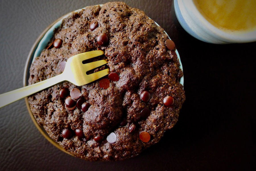 Nutella mug cake