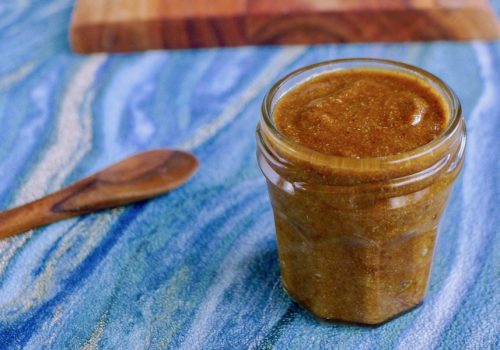 Koolhydraatarme speculaaspasta, glutenvrij, notenvrij en lactosevrij recept - koolhydraatarm genieten begint bij Con-serveert.nl